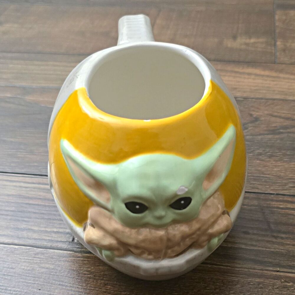 Zaki Star Wars The Mandalorian The Child Grogu 3D Ceramic Mug Cup 2010